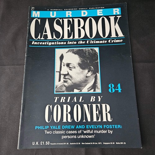 Murder casebook magazine - no, 84