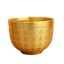 Chinese Feng Shui Brass Bowl, Decorative Wealth bowl,Good Lucky Fortune Bowl