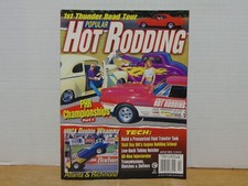 Popular Hot Rodding Magazine Volume 37 Number 10 October 1997