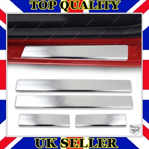 Chrome door sill protector - protector, 4