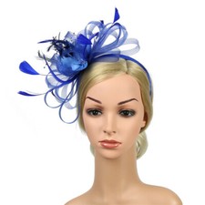 Women Fascinator Hat Feather