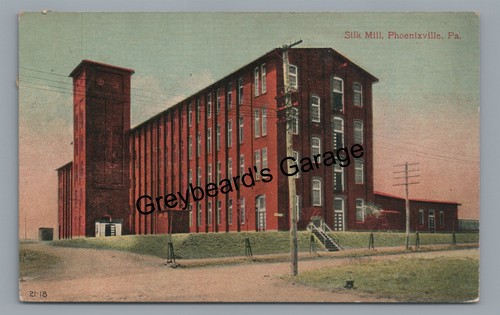 Silk mill phoenixville pa - silk,