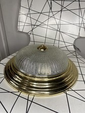 Vintage Gold Tone &  Cut Glass