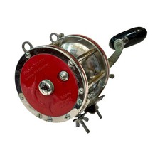Penn 114H 6/0 Special Senator Big Game Saltwater Fishing Reel in Red & Chrome