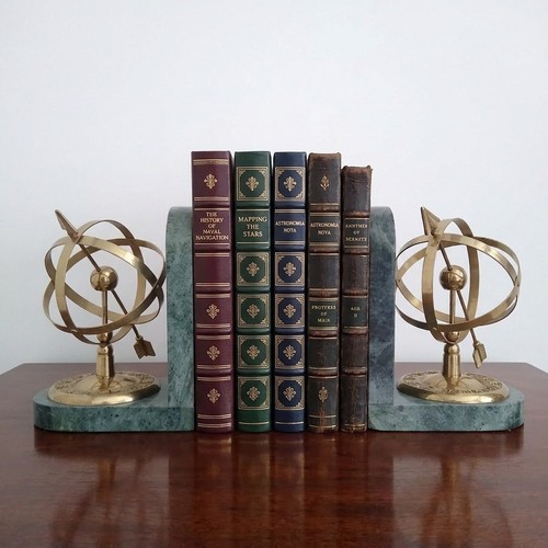 Vtg brass armillary sphere - vtg,