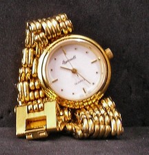 Ingersoll Womens Quartz Heavily Gold Plated Bracelet Watch  Number 27030 WI