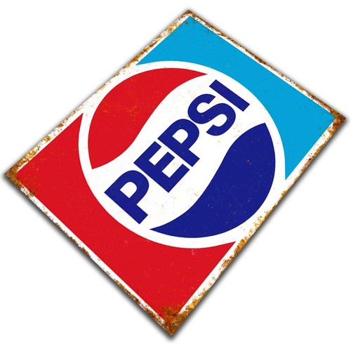 Metal sign wall plaque pepsi - sign,