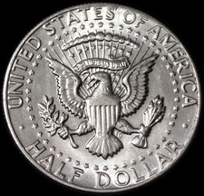 US Kennedy Half Dollar 1982