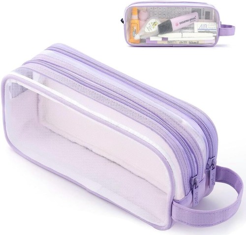 Large capacity clear mesh - clear,