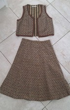 Vintage Windsmoor Women’s Skirt & waistcoat Suit size 8 -  Wool blend 