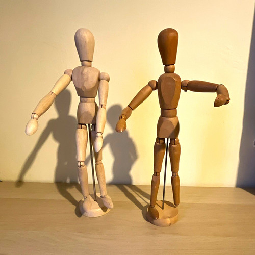 Set wooden artist - set, of