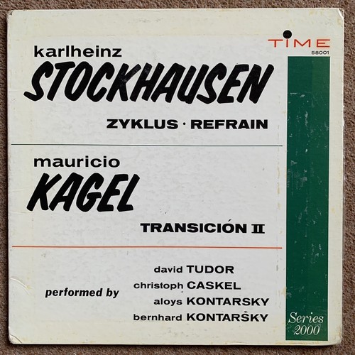 Karlheinz stockhausen zyklus - karlheinz,