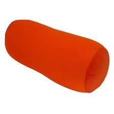 Neck Pillow Travel Cushion Soft Support Flight Shape Head Rest Microbead Orange