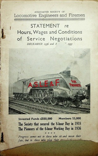 Ultra rare aslef booklet - aslef,