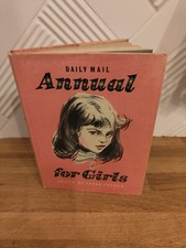 ANNUAL - Daily Mail Annual For Girls Hardback 1950sc Susan French DJ 