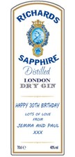 PERSONALISED BOMBAY SAPPHIRE