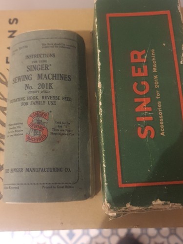Vintage singer 201k sewing - vintage,