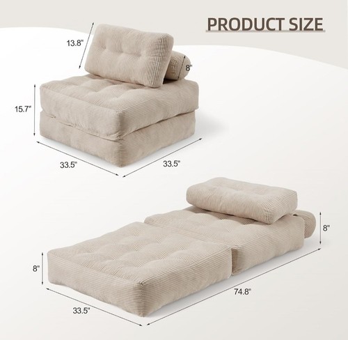 Fold out sleeper - fold, |