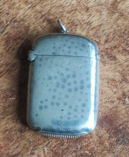 Antique Silver Vesta Case