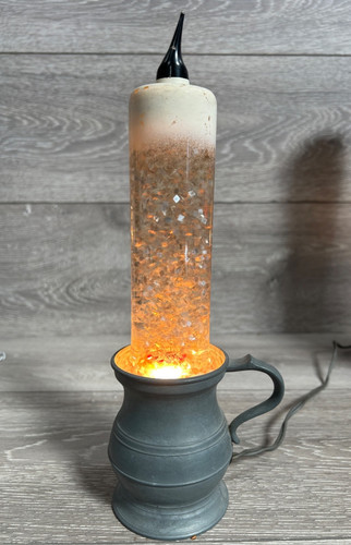 Vintage silver glitter light - silver,
