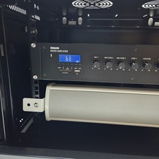 PA System Complete Adastra RM60B  40W Horn Speaker 19" Rack Cabinet Batteries 