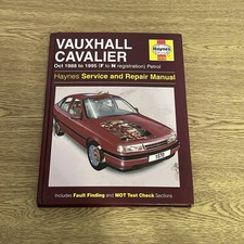 Haynes Service Manual Vauxhall