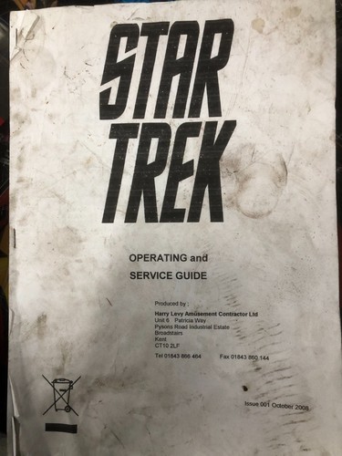 Startrek pusher operating - startrek, -pusher