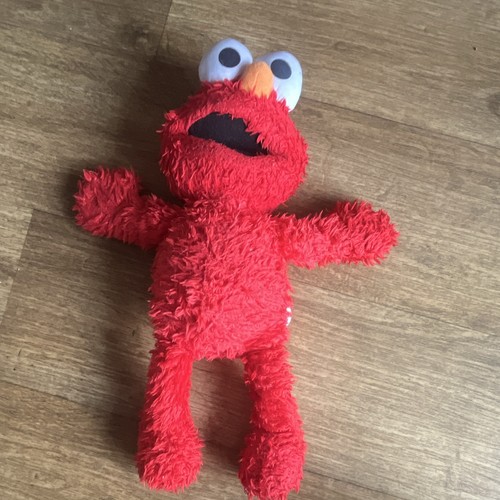 Small red sesame street elmo - street,