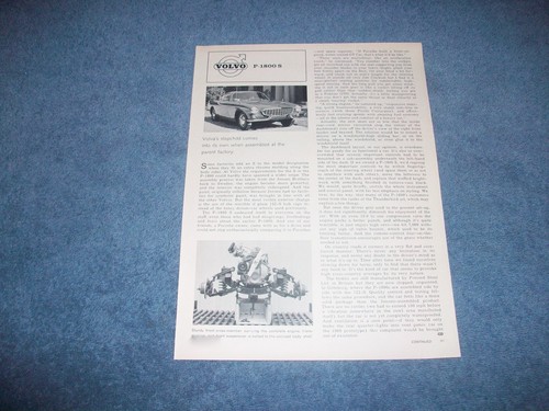 1964 volvo 1800 vintage - 1964, s