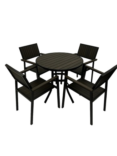 Dining table and chairs - dining,