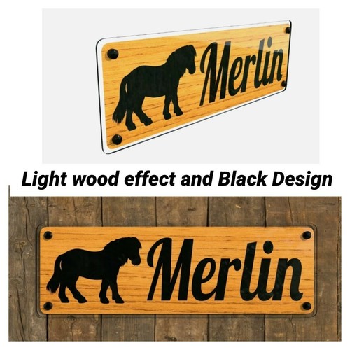 Light wood effect personalised - wood,