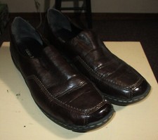 REMONTE DORNDORF Brown Leather Slip-On Shoes Men's  Size 42