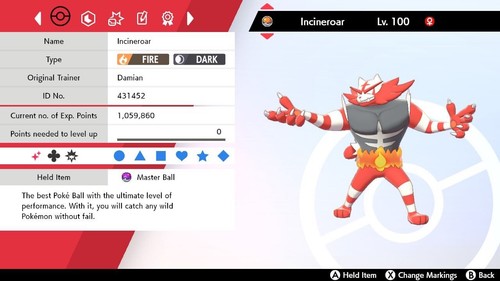 Shiny incineroar for - incineroar,