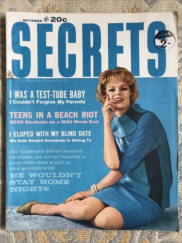 Secrets magazine october 1961 - october,