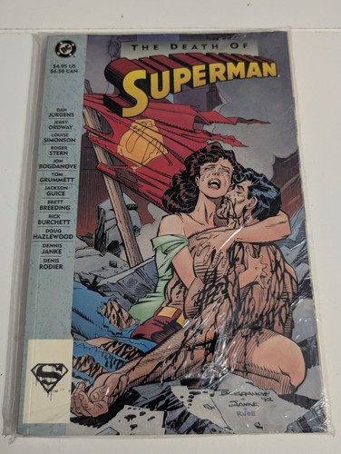 The death superman - of, dc