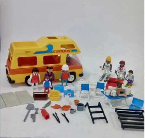 Vintage playmobil camper van - playmobil,