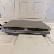 Alba DVD45 DVD CD MP3 Player Silver Tested Working No Remote