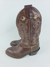 Double H Boots Mens Size 8 D Brown Leather AG7 Work Western DSS Aeroglide 1551
