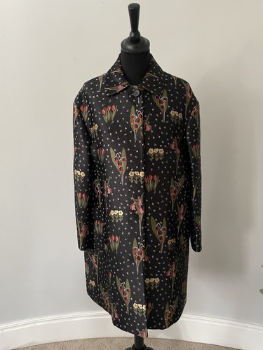 Red valentino jacquard - red, coat