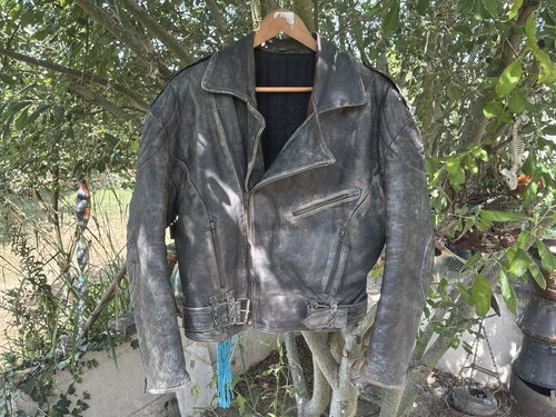 Vintage brando style leather - brando,