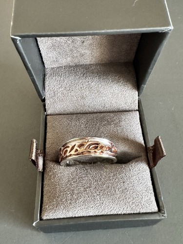 Clogau cariad silver and - and, 9ct