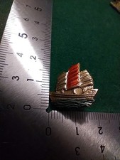 Small VTG Oriental Junk Boat
