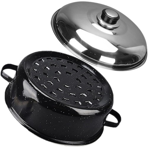 Covered roasting pan - roasting,
