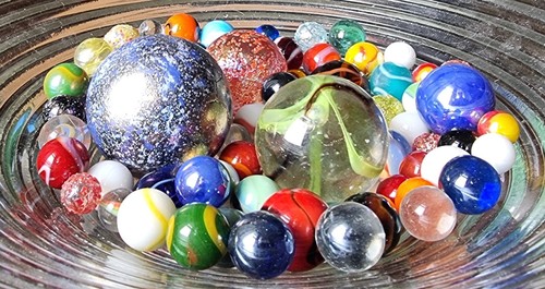 Marbles glass unique set of - unique,