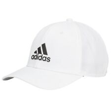 adidas Golf A Stretch Tour Cap, Badge Of Sport, White, Adjustable, NEW