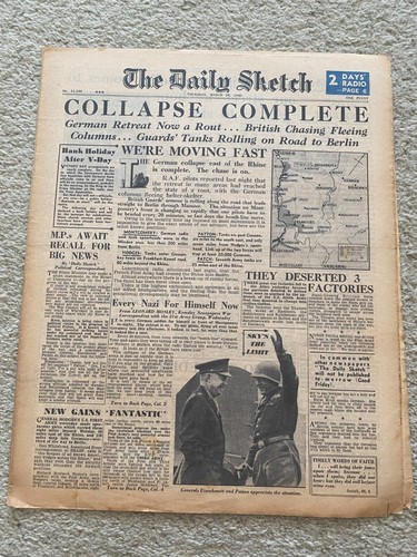 Daily sketch newspaper - daily,