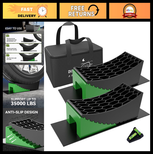 Piece leveling blocks kit - 8-piece, rv