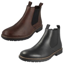 Mens Rieker Zip Up Chelsea