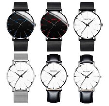 Geneva Ultra Thin Quartz Watch