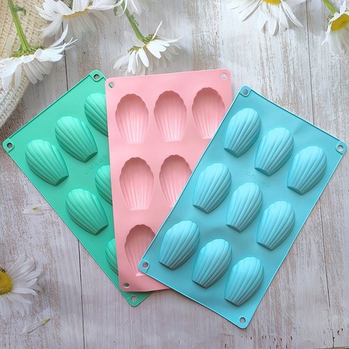 Cavity madeleine pans shell - 9-cavity,